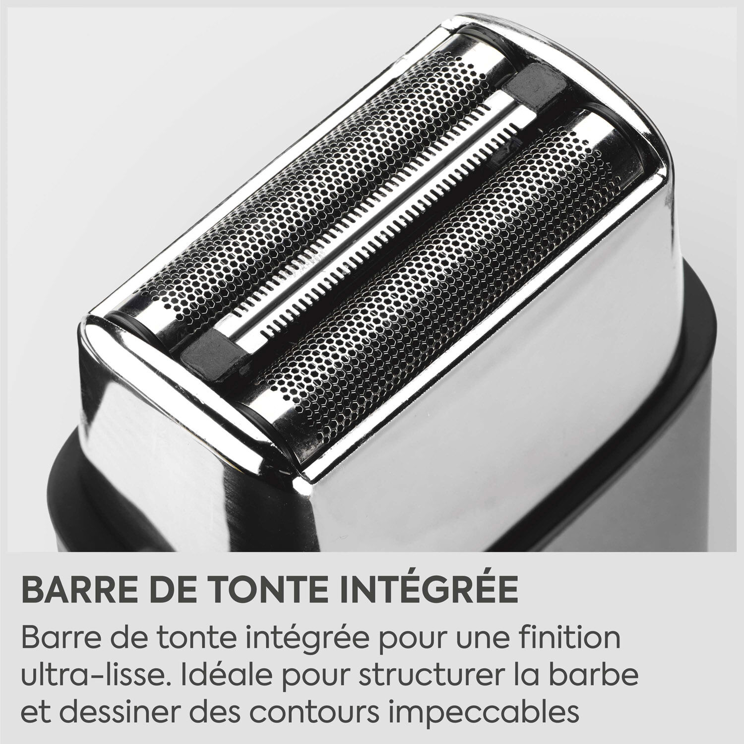 Rasoir &eacute;lectrique &agrave; double grille Super-X Metal (Silver Edition)